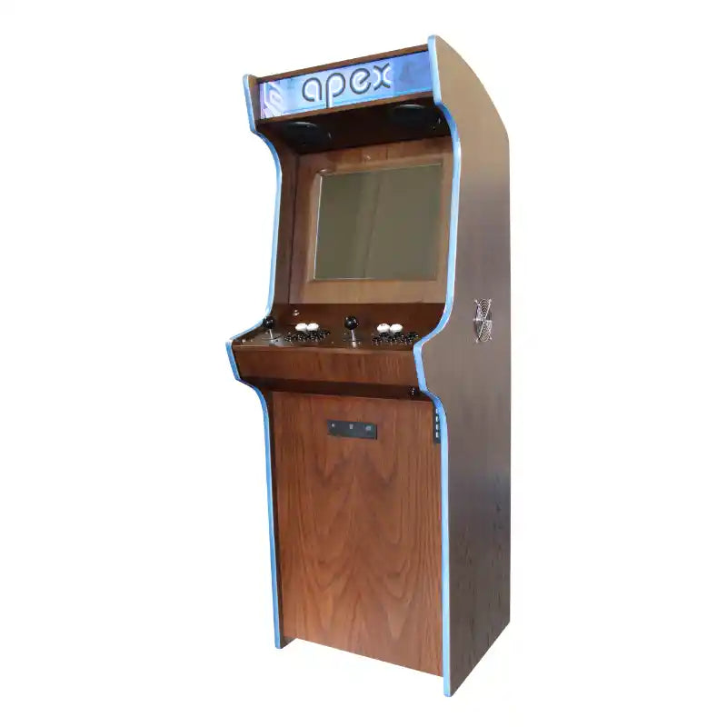 Apex_Arcade_machine_Dark_Oak_Finish