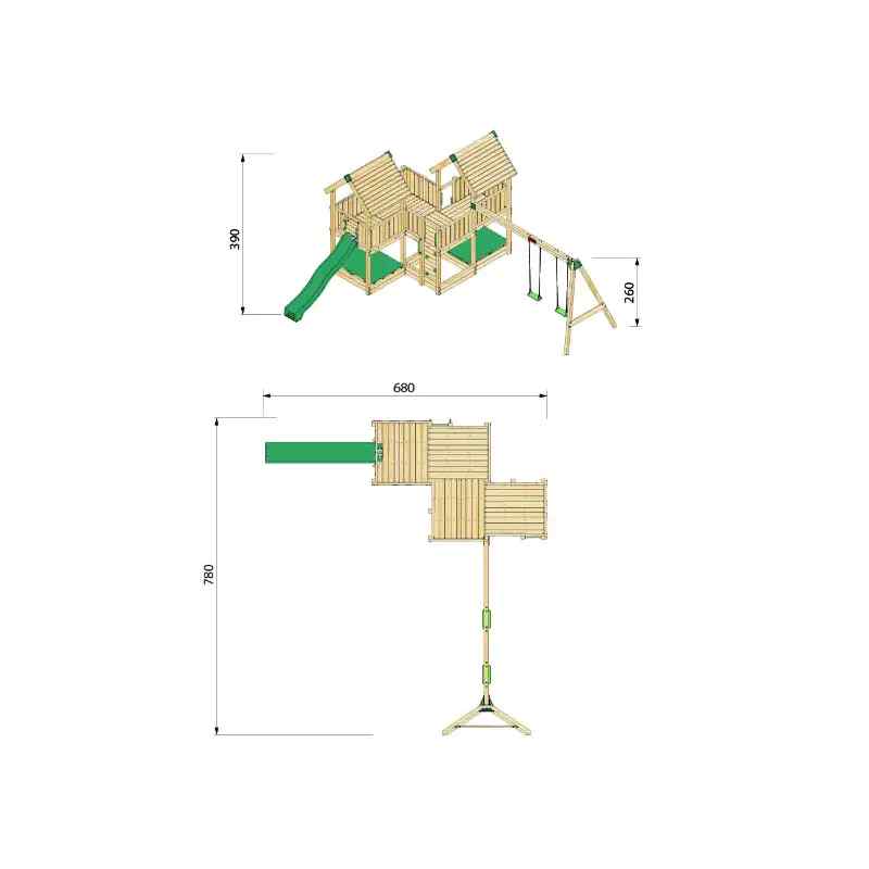 Hy-land_P6S_with_with_swing_module_Dimensions