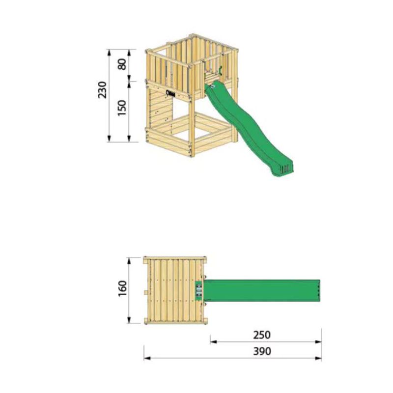 Hy-land Project 1 Climbing Frame