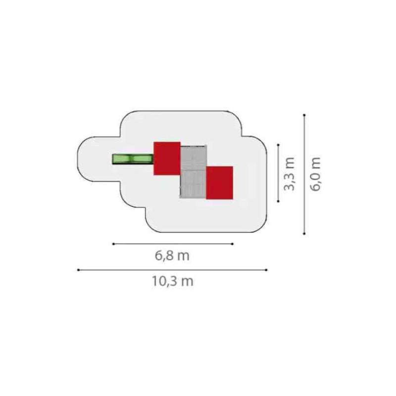 Hyland_P6_climbing_frame_Space_Requirement