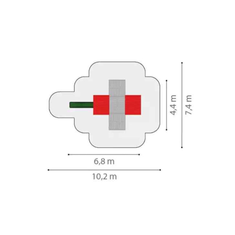 Hyland_P7_climbing_frame_Space_Requirement