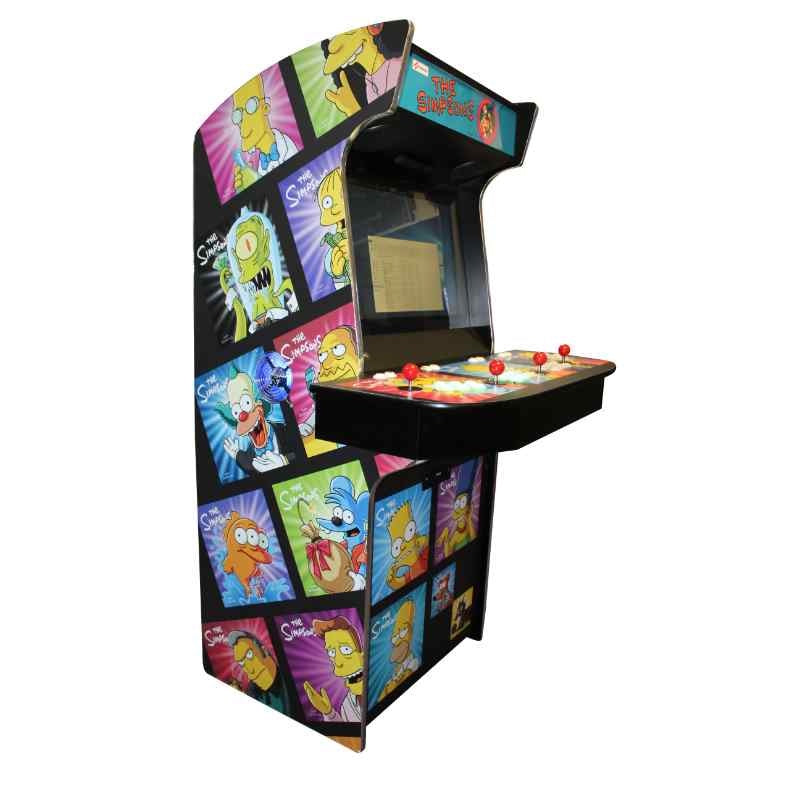 The_Simpsons_arcade_machine_right_side_view
